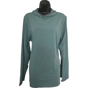 ❤️Eddie Bauer Teal Hooded Top☆